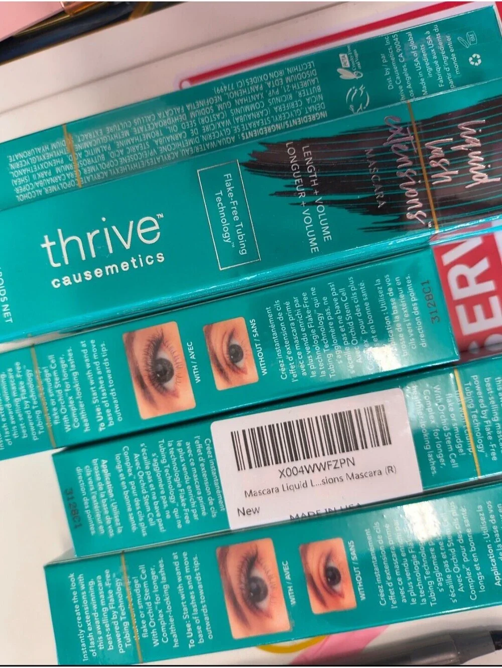 Thrive Causemetics Liquid Lash Extensions Mascara, Tubing Thrive